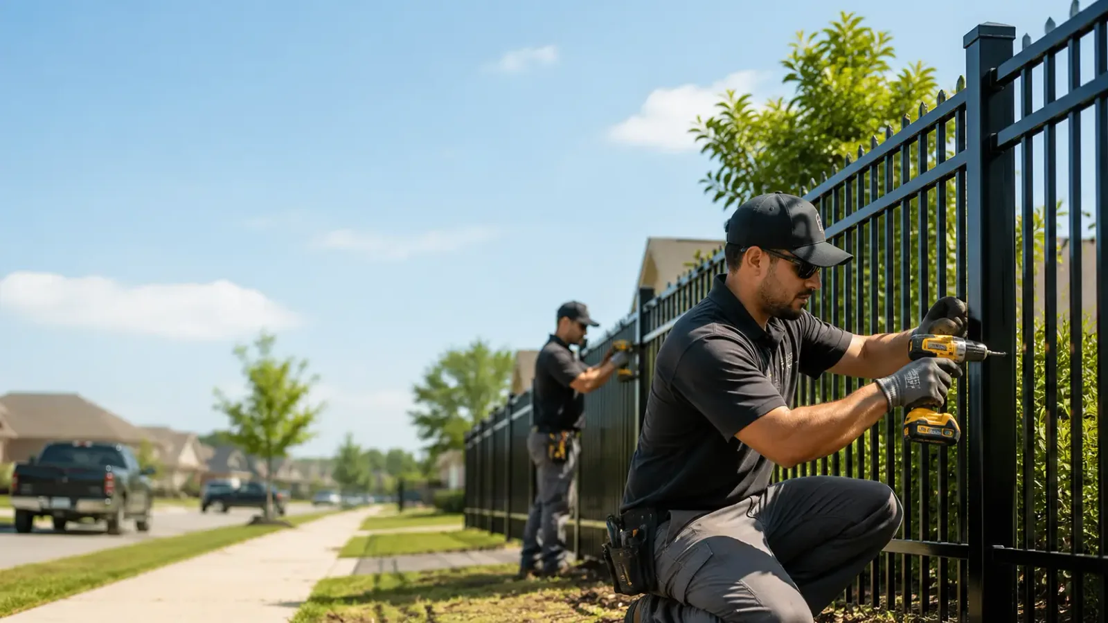 Metal Fence Installation in Rowe, VA
